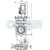 CCQ-50，CCQ-63，CCQ-80，CCQ-100，CCQ-150，氣動(dòng)超高真空插板閥